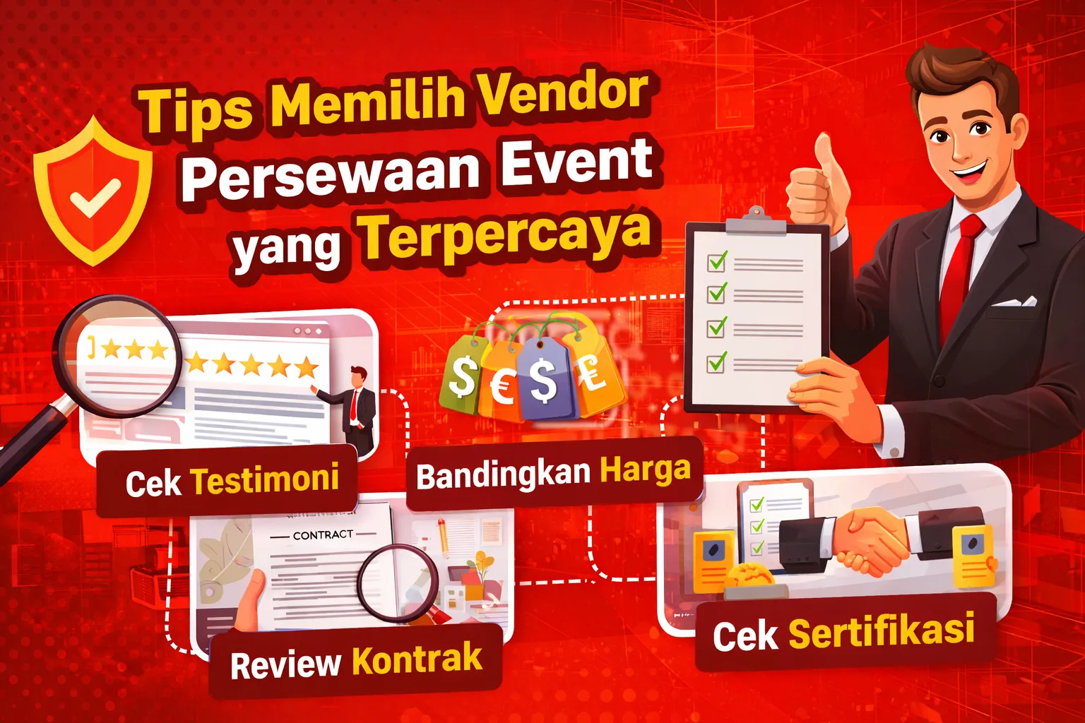 Tips Memilih Vendor Persewaan Event yang Terpercaya