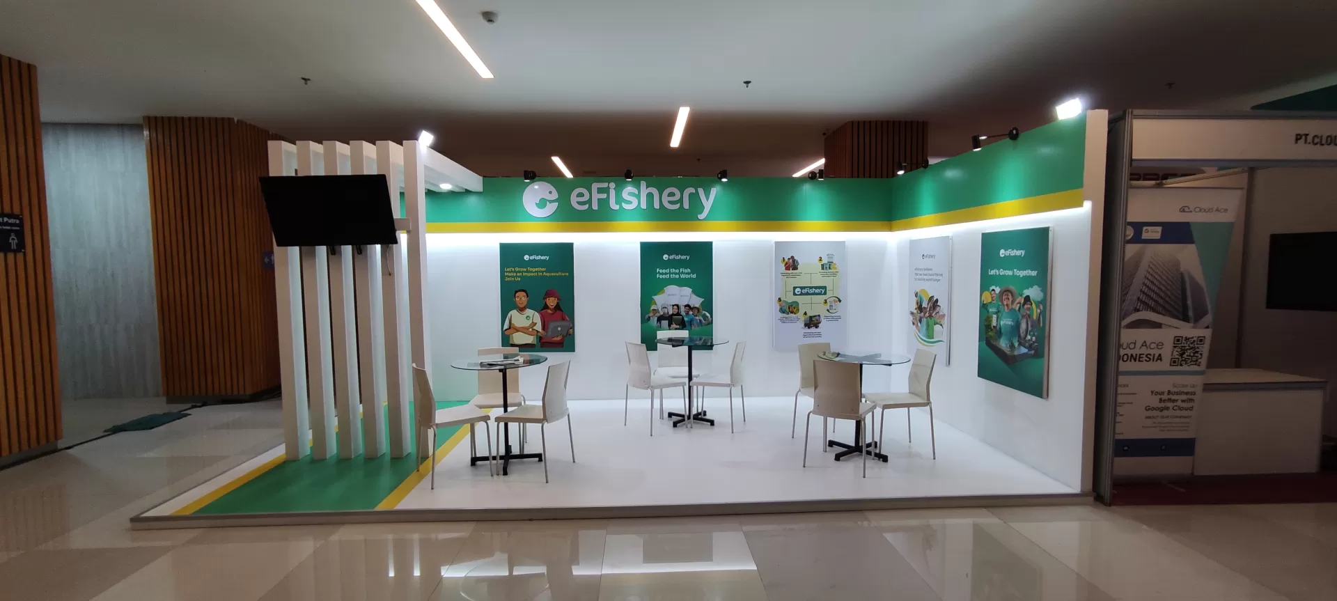 SPECIAL BOOTH EFISHERY - Special Booth Design di SURAKARTA