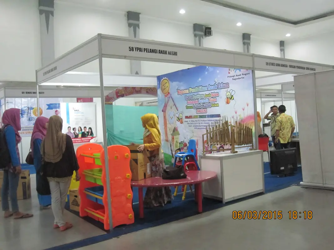 Official kontraktor pameran di Event Edufair! - Project Gallery Image