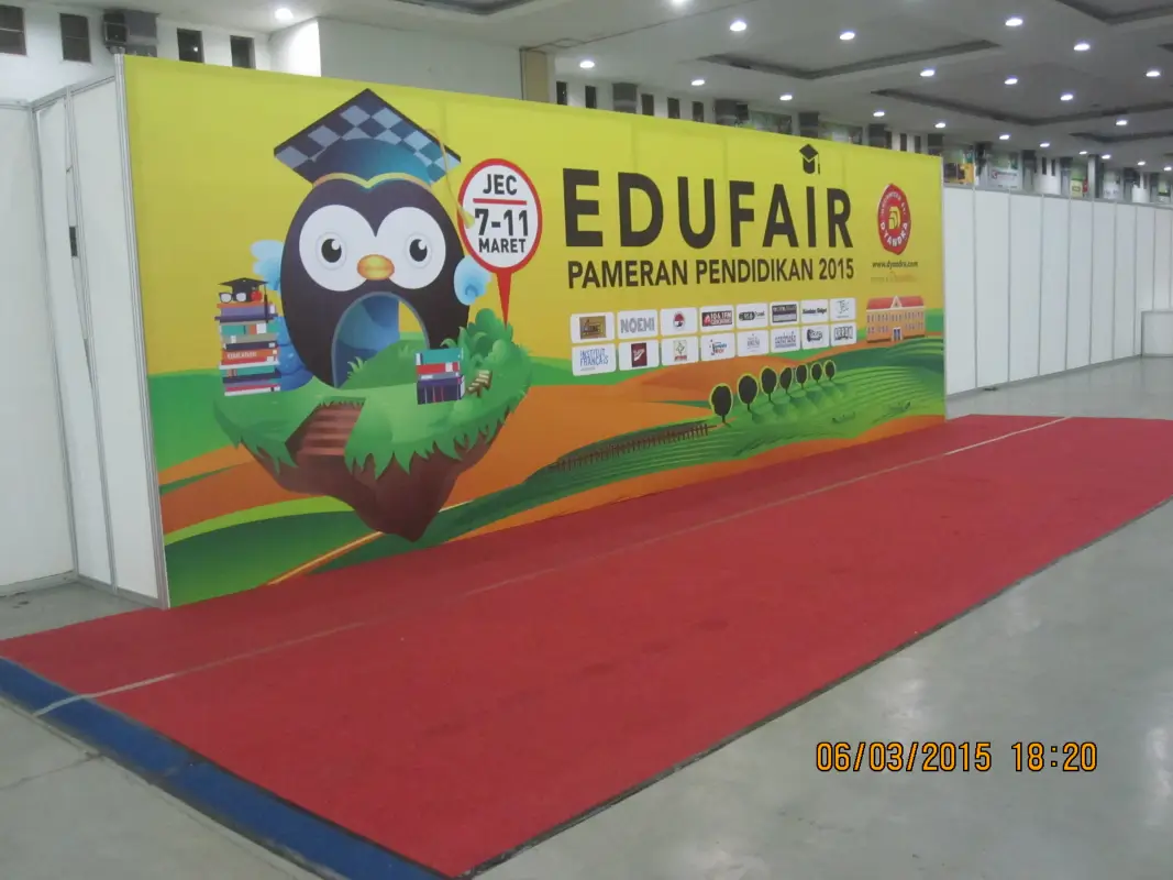 Official kontraktor pameran di Event Edufair! - Project Gallery Image