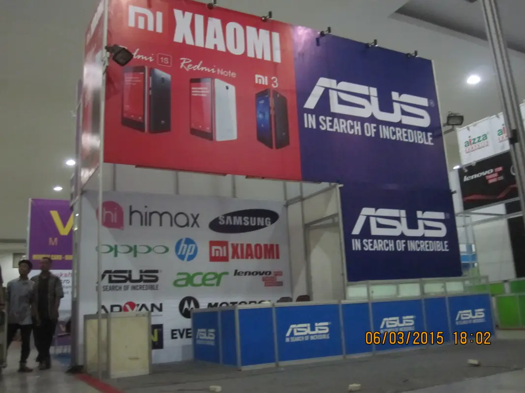 SPECIAL SYSTEM BOOTH ALLUMUNIUM R8 MBC - Project Gallery Image