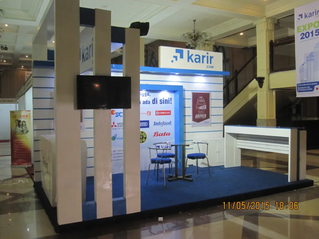 SPECIAL BOOTH DESIGN KARIR.COM - Project Gallery Image