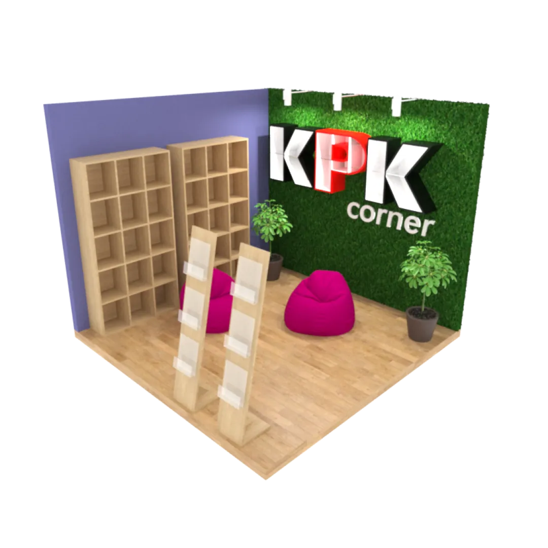 STAND KPK - Special Booth Design di BANDUNG