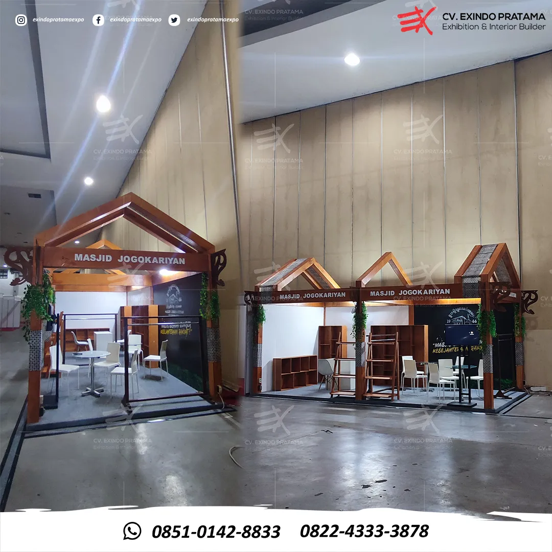 STAND STANDAR DESIGN NATURAL MASJID JOGOKARYAN  JEC - STAND STANDAR DESIGN NATURAL  di YOGYAKARTA