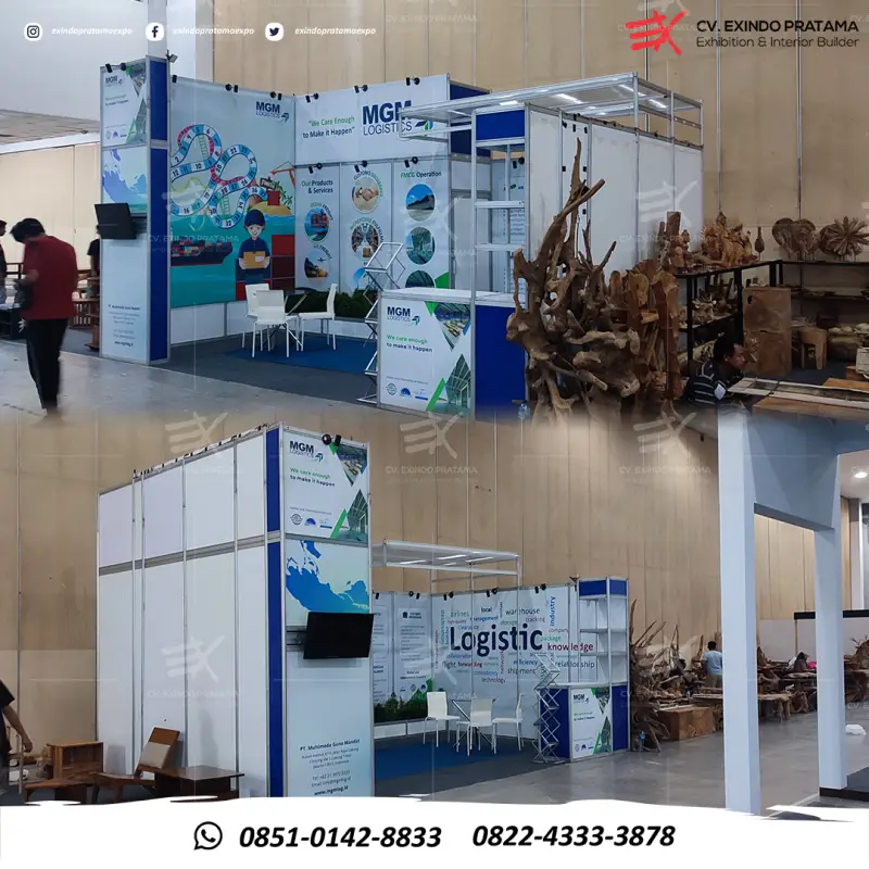 BOOTH MGM LOGISTIK JEC - Project Gallery Image