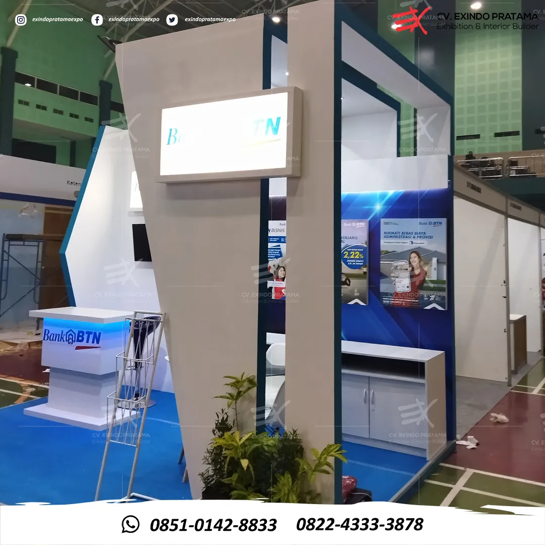 BANK BTN  - Special Booth Design di SURABAYA