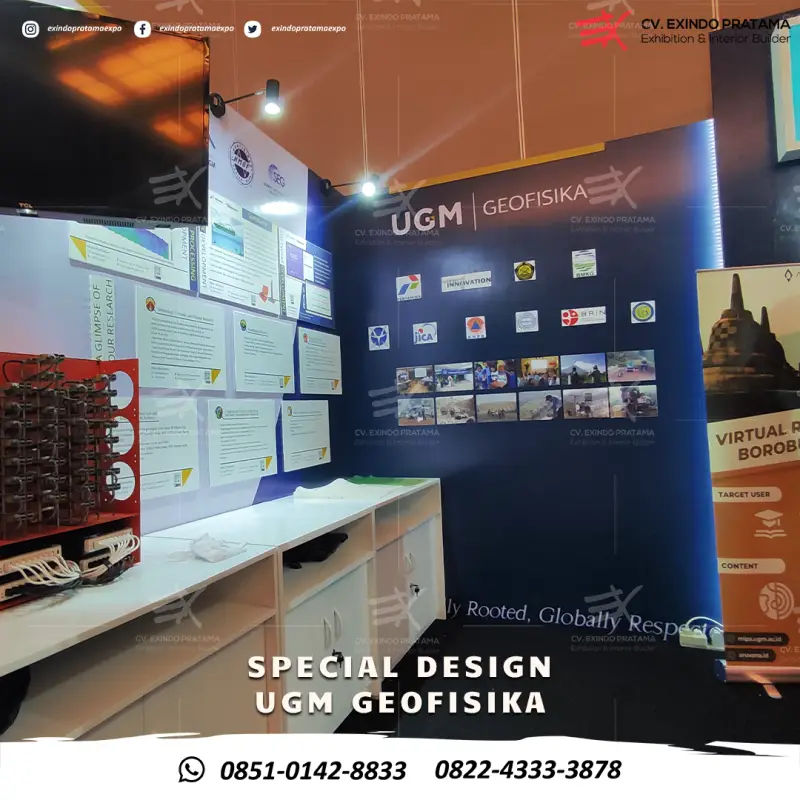 BOOTH UGM GEOFISIKA - Project Gallery Image