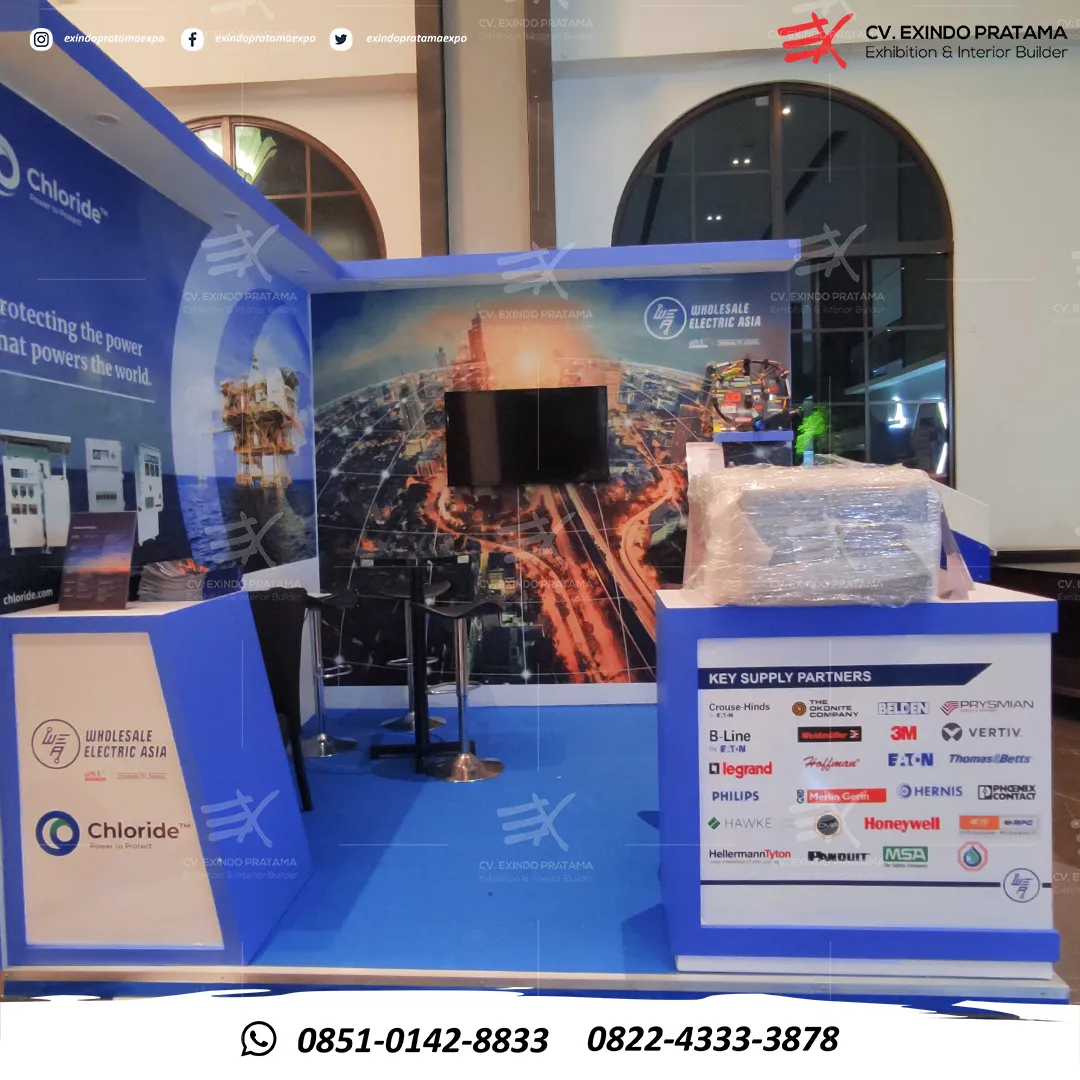 BOOTH WEA CHLORIDE - Special Booth Design di -