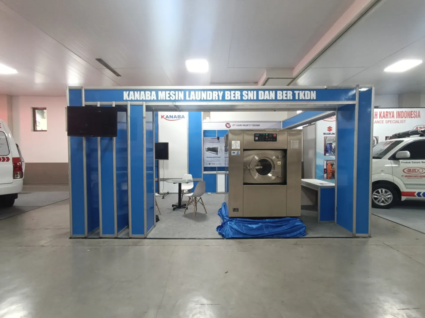 BOOTH KANABA PT HARI MUKTI - Special system Allumunium R8 di -
