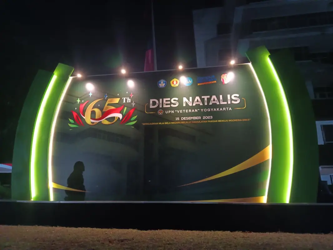 BACKDROP DIES NATALIS UPN  - Project Gallery Image