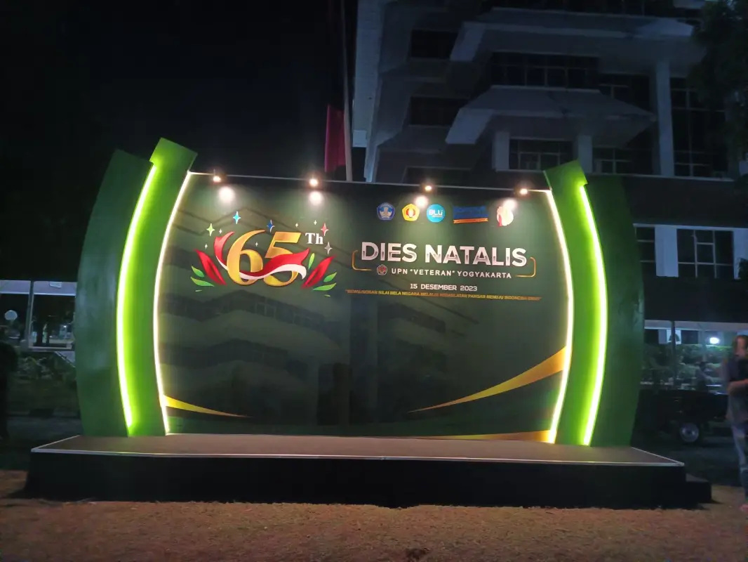 BACKDROP DIES NATALIS UPN  - Project Gallery Image