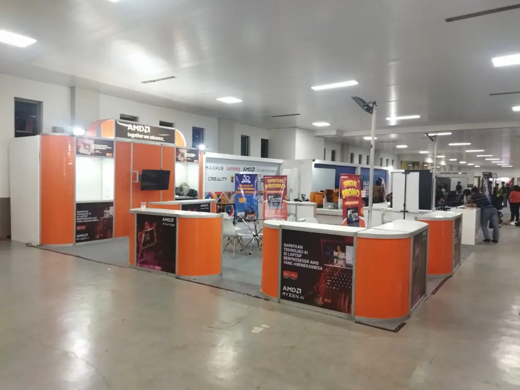 BOOTH AMD - Project Gallery Image
