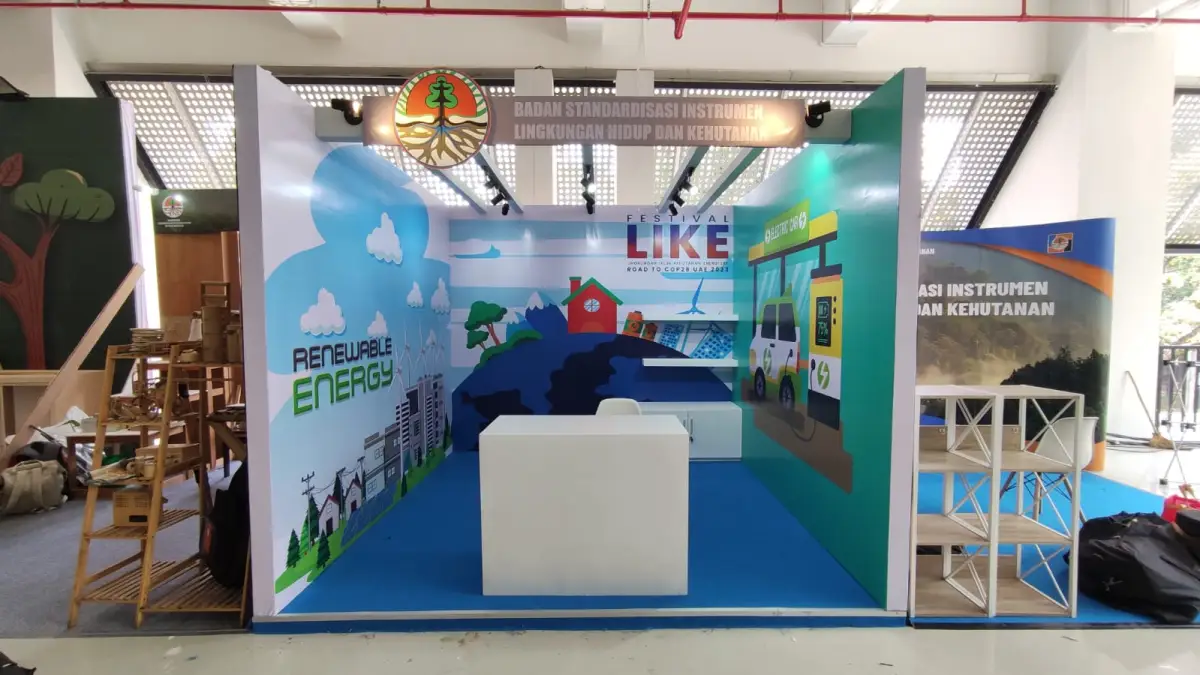 BOOTH KEMENTRIAN LINGKUNGAN HIDUP DAN KEHUTANAN - Project Gallery Image