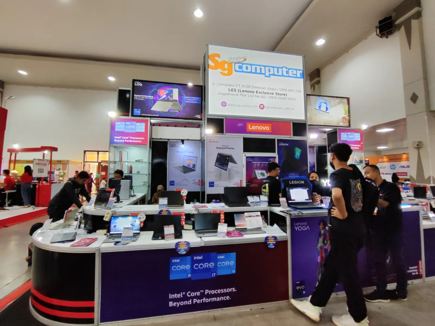 BOOTH SG COMPUTER - Special system Allumunium R8 di -