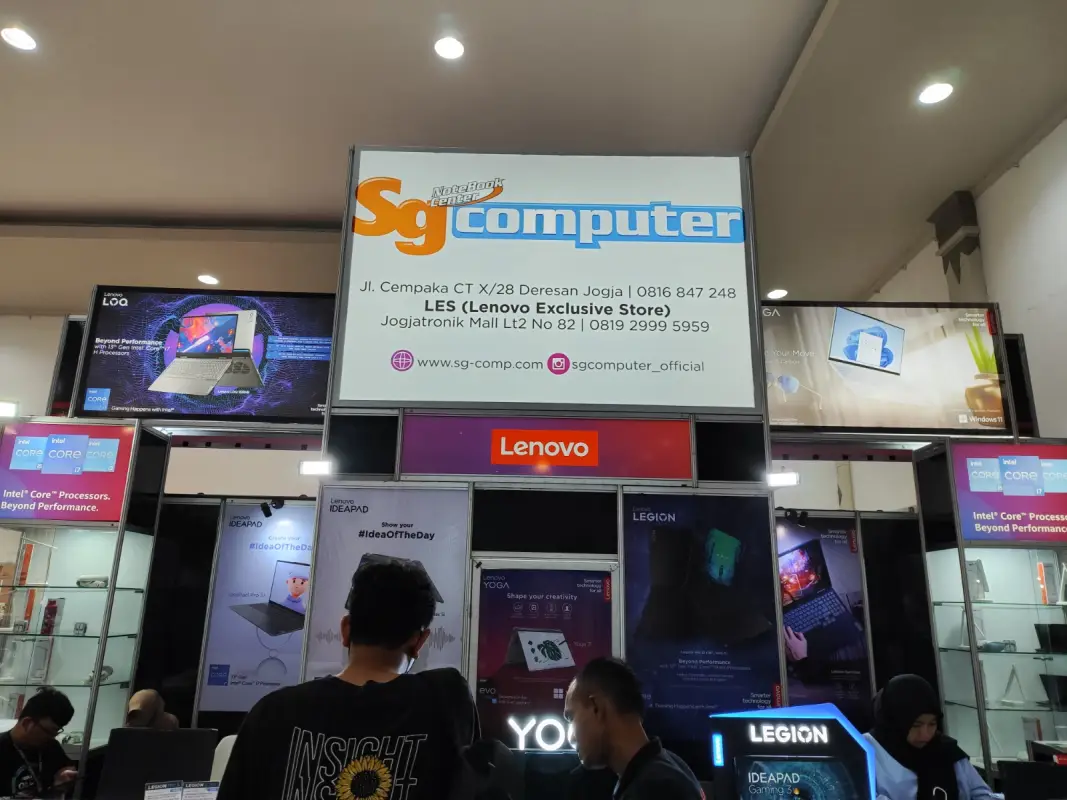 BOOTH SG COMPUTER - Project Gallery Image