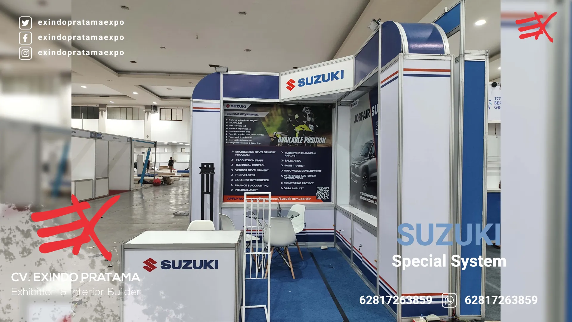 BOOTH SUZUKI - Special system Allumunium R8 di -