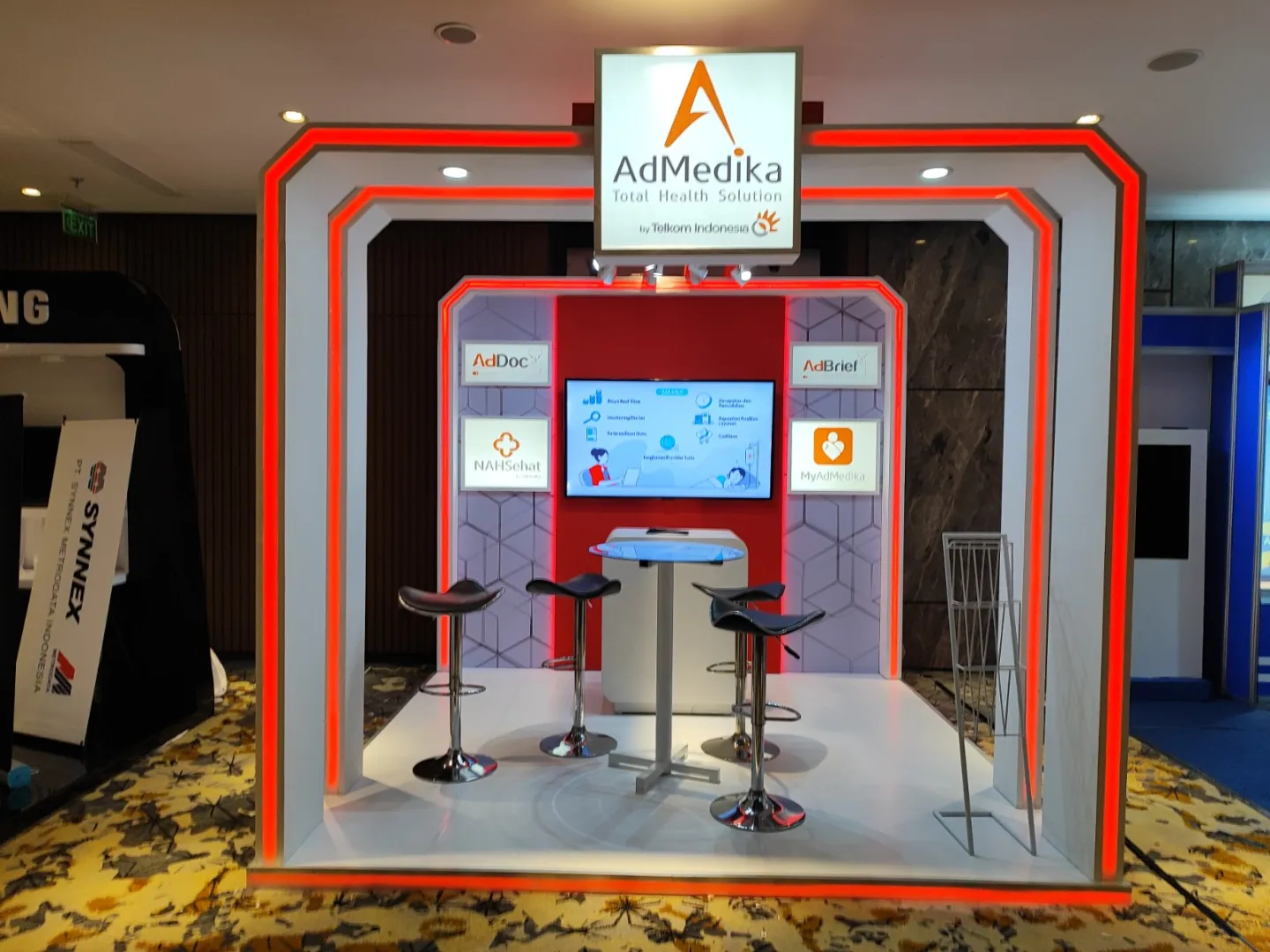 BOOTH ADMEDIKA - Special Booth Design di -