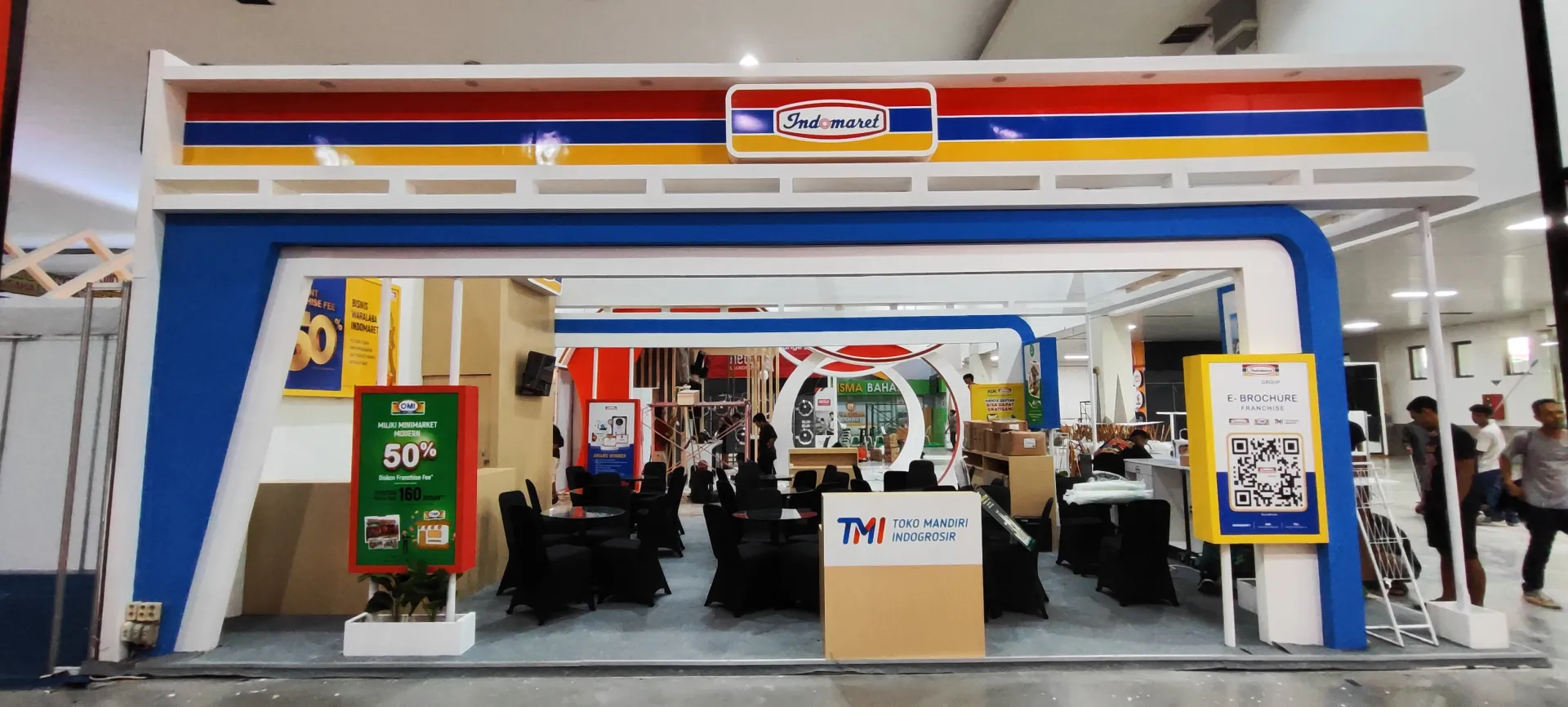 BOOTH INDOMARET JEC  - Special Booth Design di YOGYAKARTA