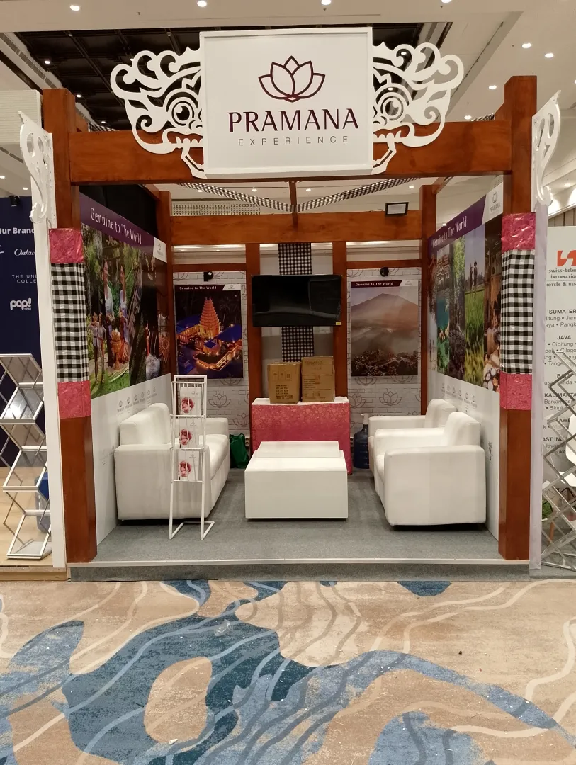 BOOTH PRAMANA BALI - Special Booth Design di BALI