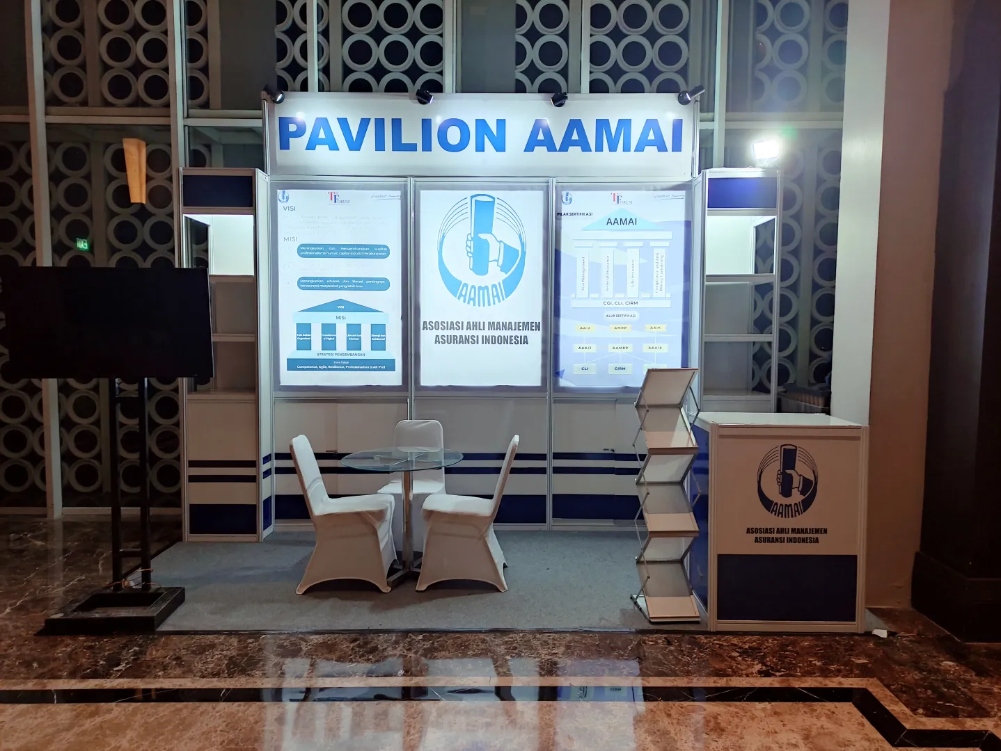 BOOTH AAMAI ROYAL AMBARUKMO - Official Kontraktor Event di YOGYAKARTA