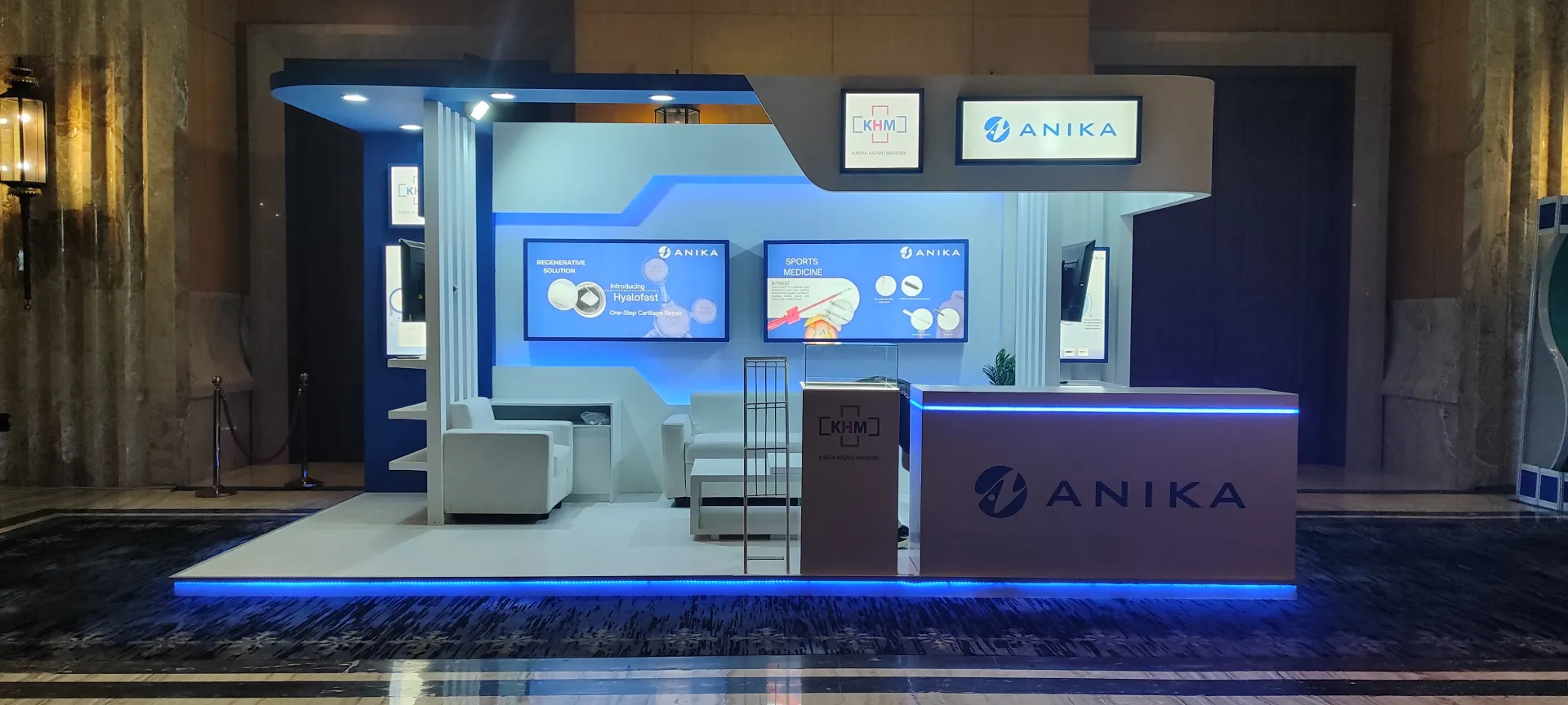 BOOTH KARYA HISANI MANDIRI HOTEL TENTREM - Special Booth Design di YOGYAKARTA