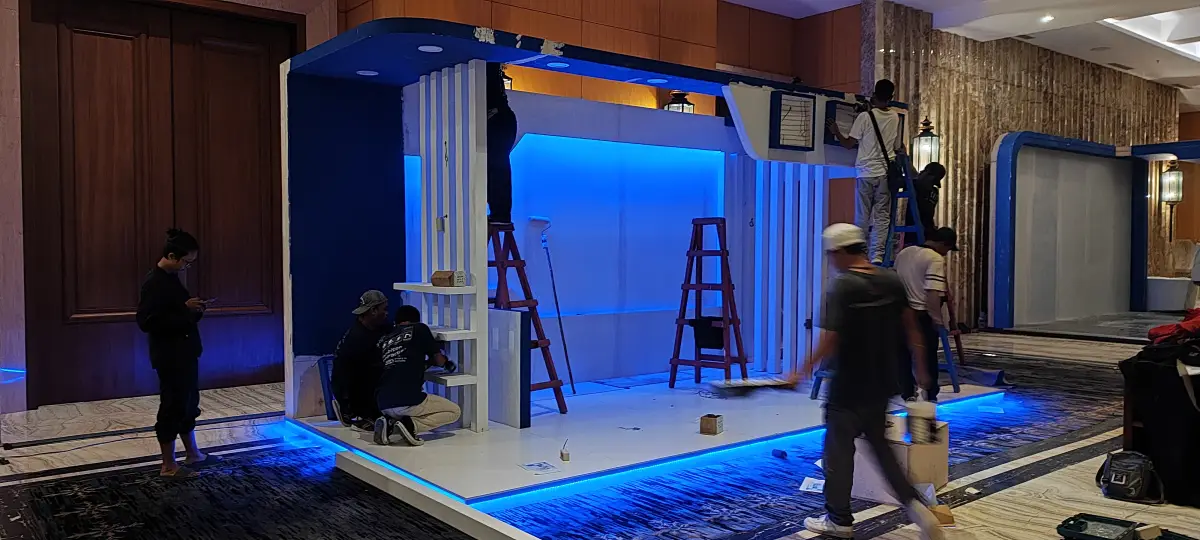 BOOTH KARYA HISANI MANDIRI HOTEL TENTREM - Project Gallery Image