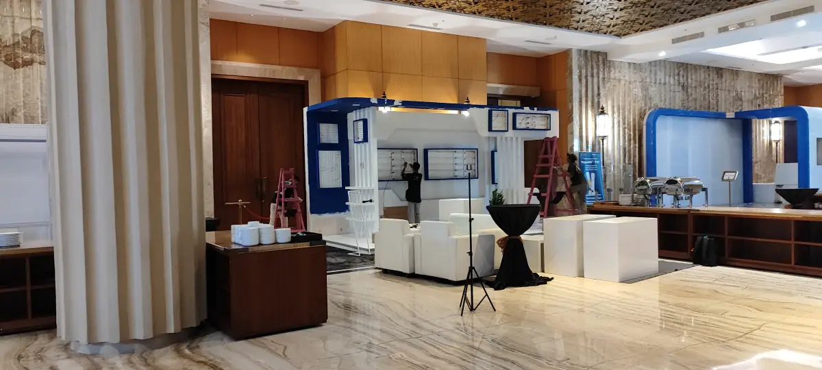 BOOTH KARYA HISANI MANDIRI HOTEL TENTREM - Project Gallery Image