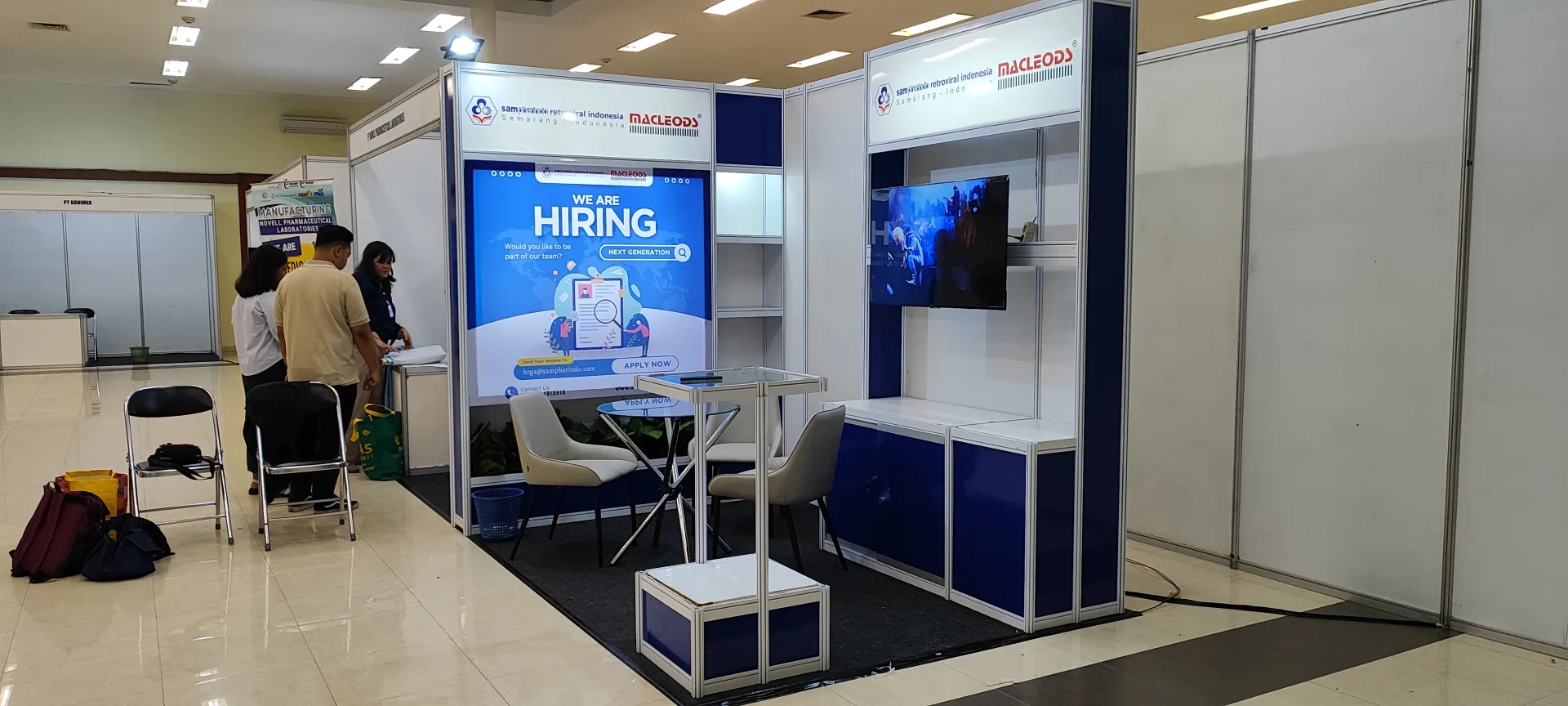 BOOTH SHAMPARINDO UGM - Special system Allumunium R8 di YOGYAKARTA
