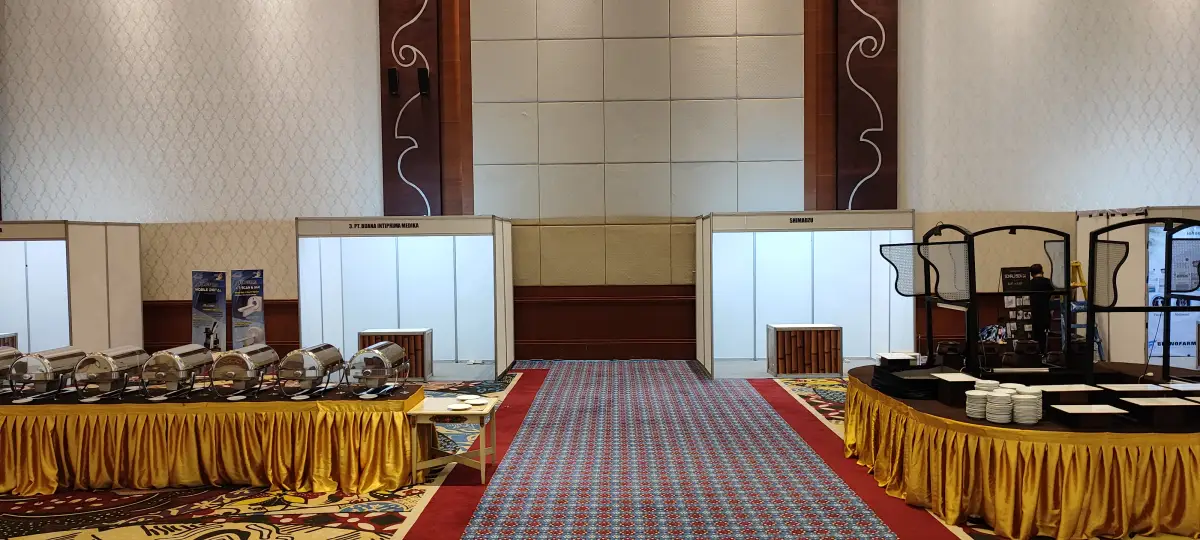 BOOTH PERHIMPUNAN RADIOGRAFER HOTEL SAHID - Project Gallery Image