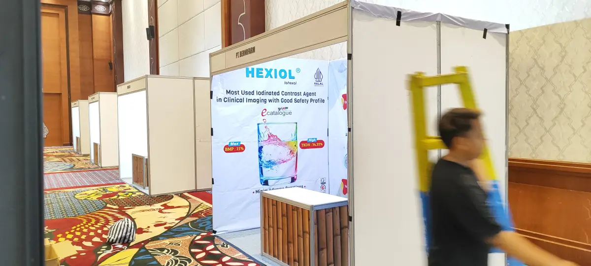 BOOTH PERHIMPUNAN RADIOGRAFER HOTEL SAHID - Project Gallery Image