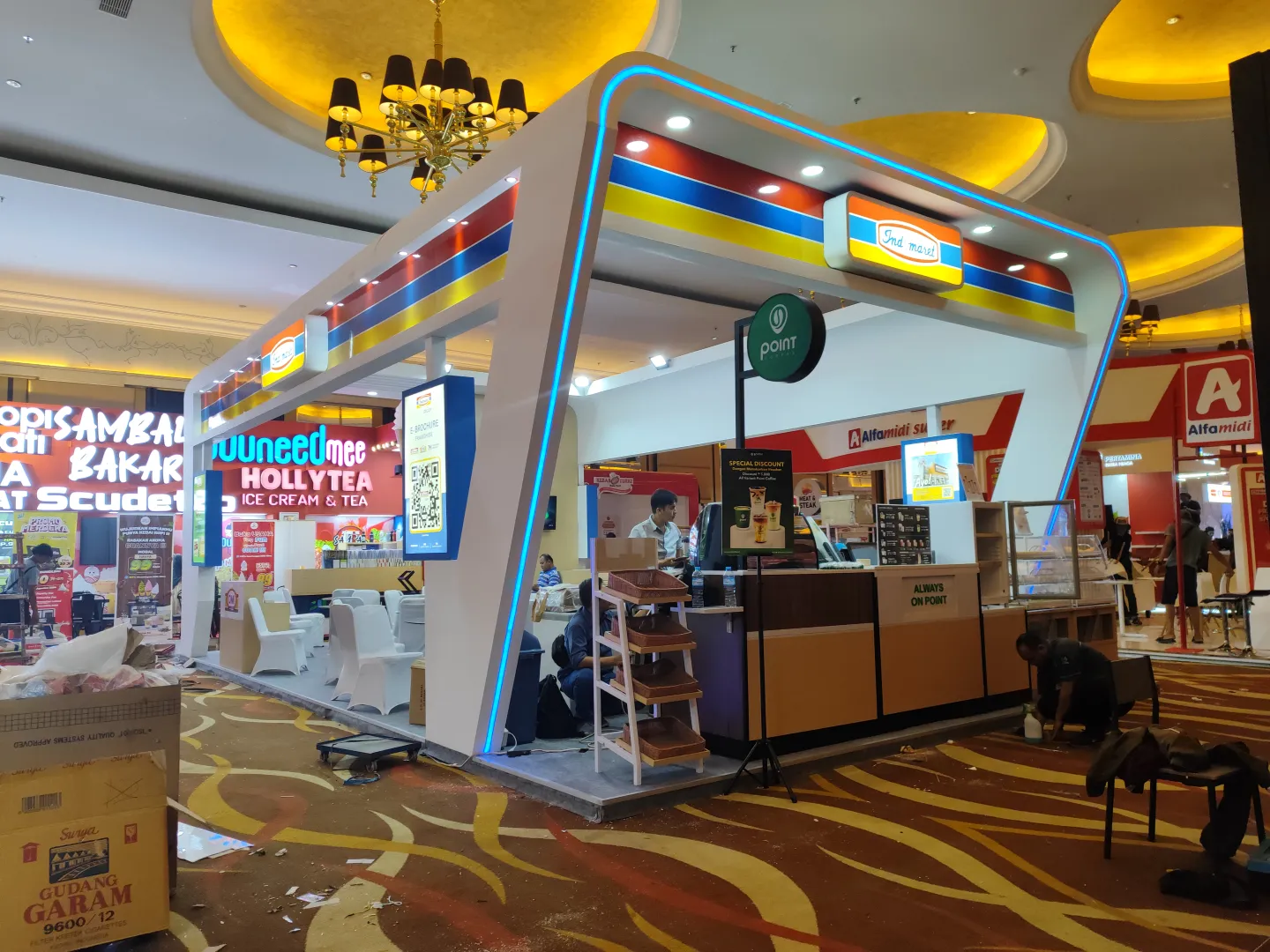 BOOTH INDOMARET SURABAYA - Special Booth Design di SURABAYA