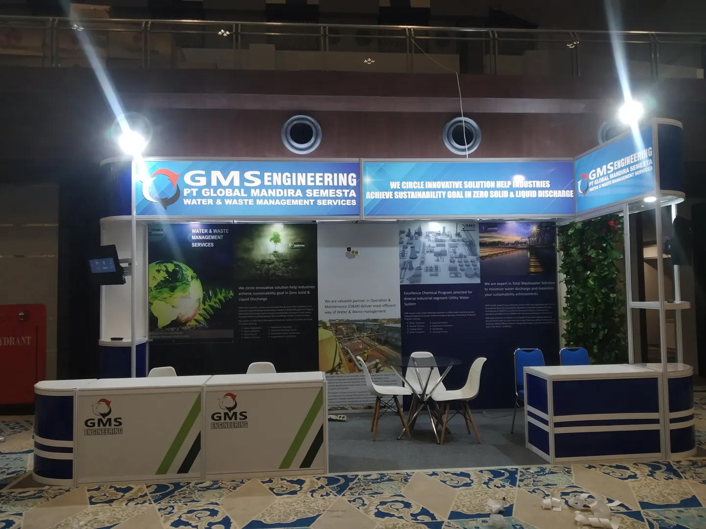 BOOTH PT GLOBAL MANDIRA SEMESTA - Special system Allumunium R8 di SEMARANG