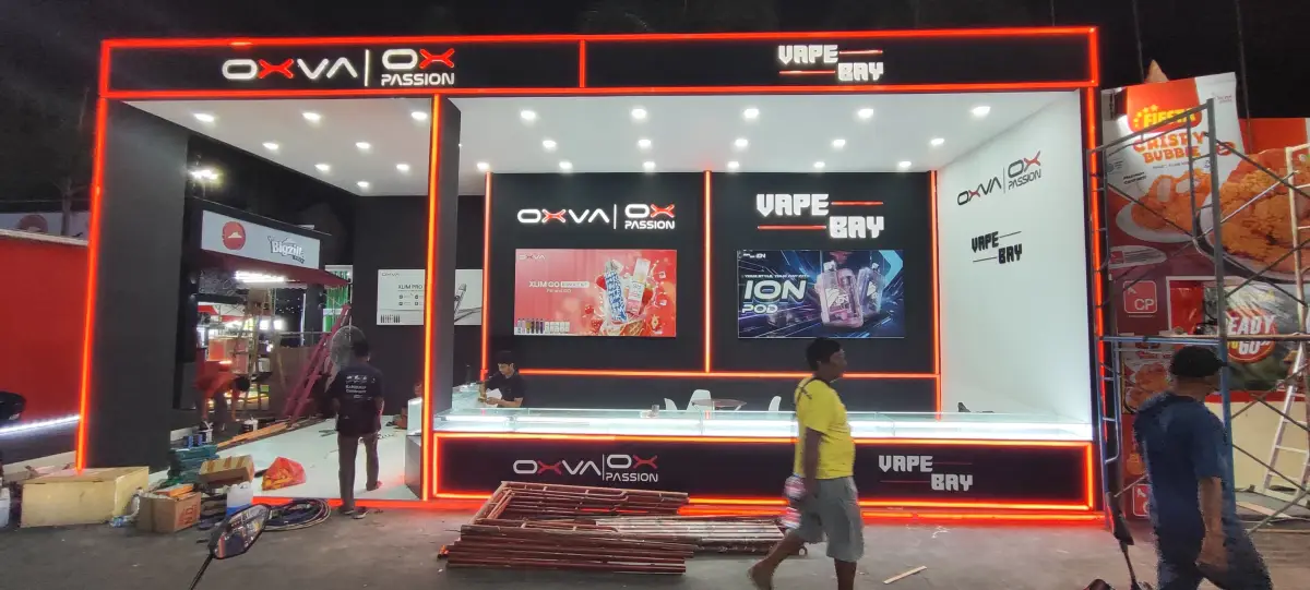 BOOTH OXVA VAPE BAY (PRJ SURABAYA) - Project Gallery Image