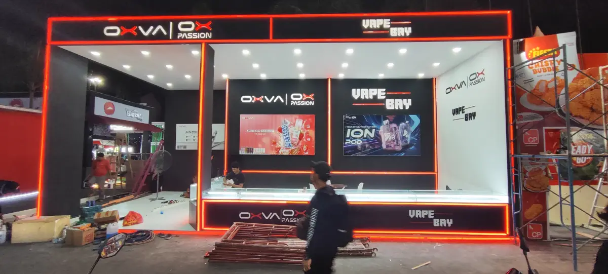 BOOTH OXVA VAPE BAY (PRJ SURABAYA) - Project Gallery Image