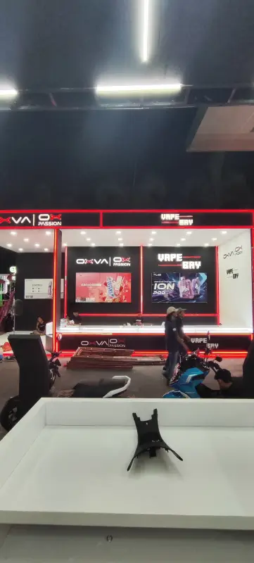 BOOTH OXVA VAPE BAY (PRJ SURABAYA) - Project Gallery Image
