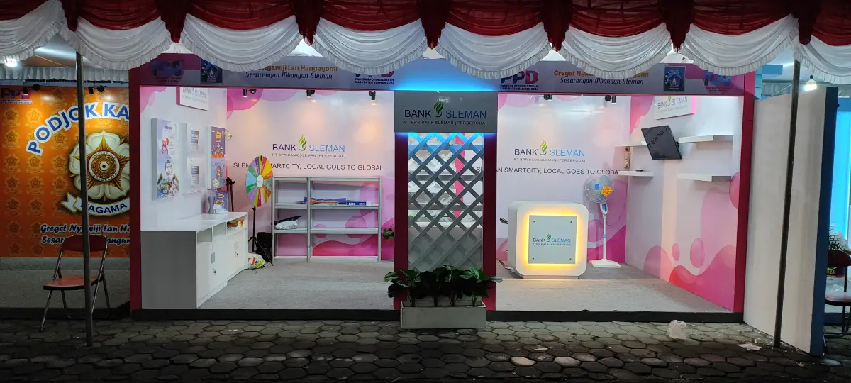 BOOTH BANK SLEMAN (LAPANGAN DENGGUNG) - Project Gallery Image