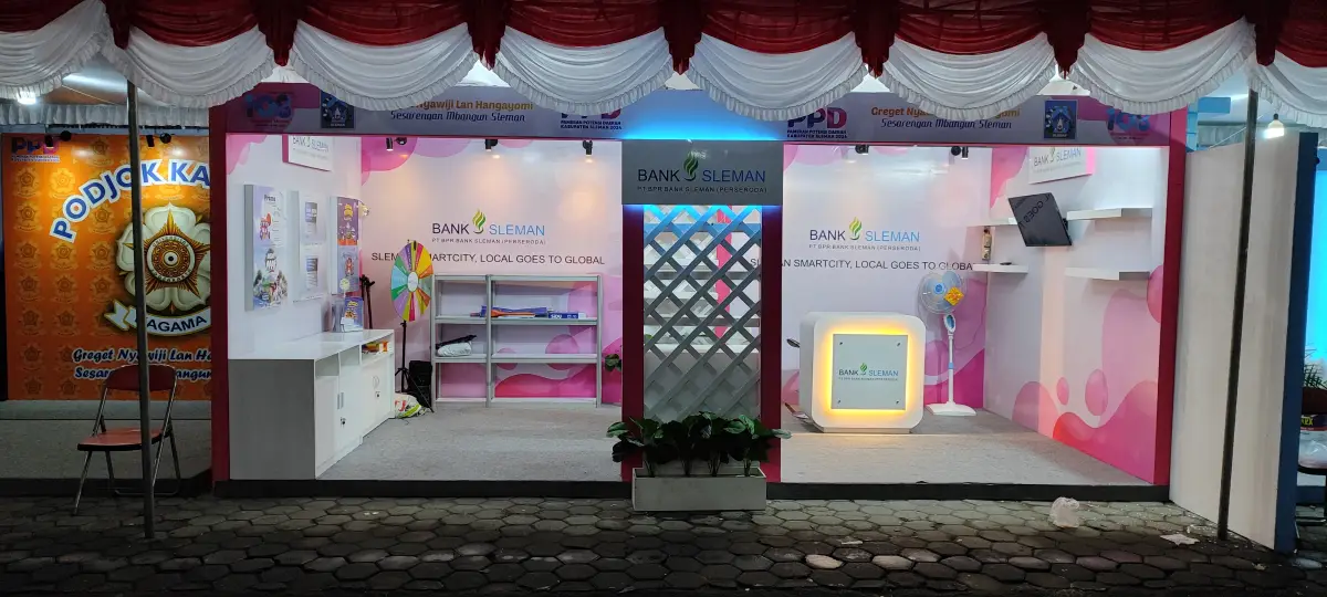 BOOTH BANK SLEMAN (LAPANGAN DENGGUNG) - Project Gallery Image