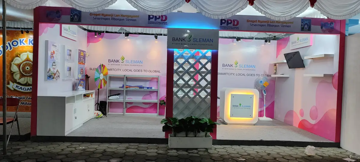 BOOTH BANK SLEMAN (LAPANGAN DENGGUNG) - Project Gallery Image