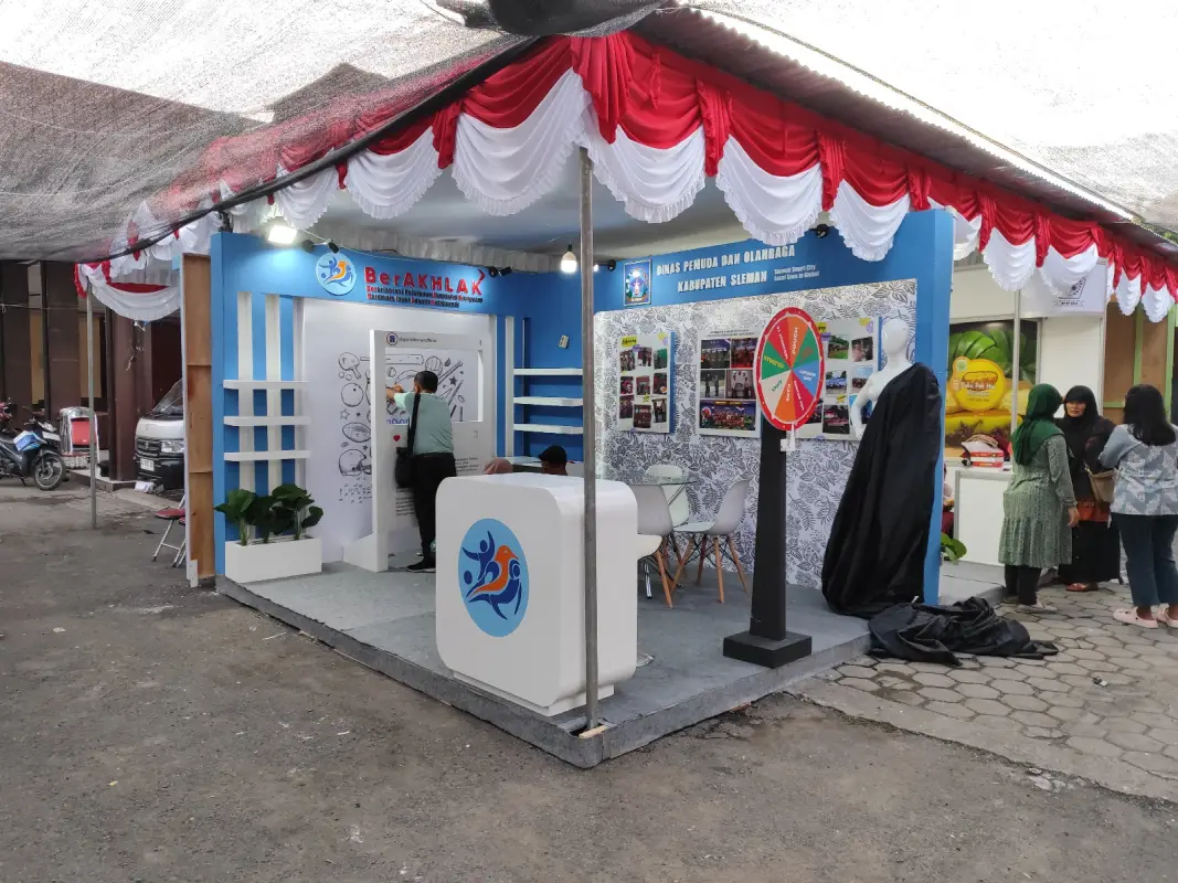 BOOTH DINAS OLAHRAGA SLEMAN  - Project Gallery Image