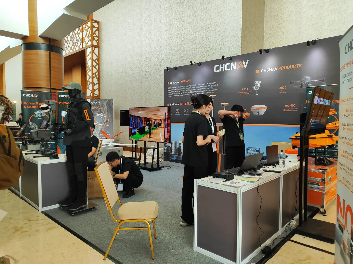 BOOTH CHCNAV(ALANA HOTEL) - Special system Allumunium R8 di YOGYAKARTA