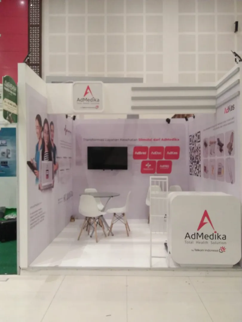 BOOTH ADMEDIKA - SURABAYA - Special Booth Design di SURABAYA