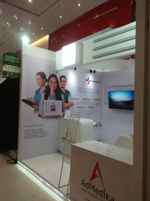 BOOTH ADMEDIKA - SURABAYA - Project Gallery Image