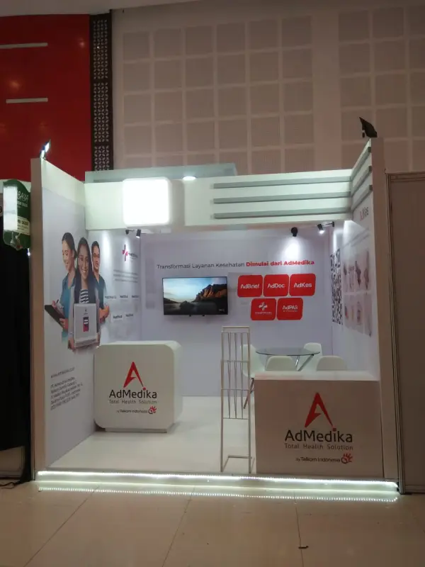 BOOTH ADMEDIKA - SURABAYA - Project Gallery Image