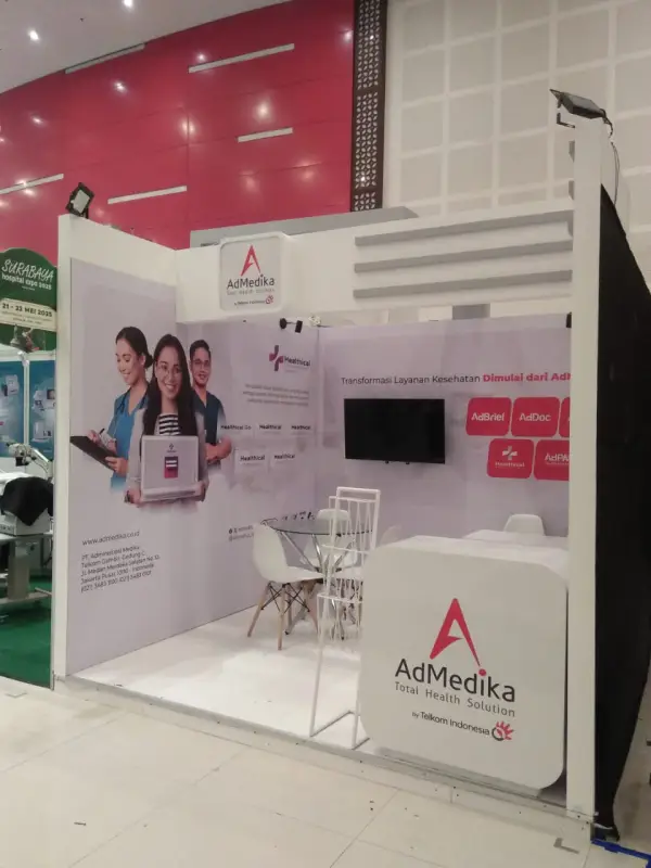 BOOTH ADMEDIKA - SURABAYA - Project Gallery Image