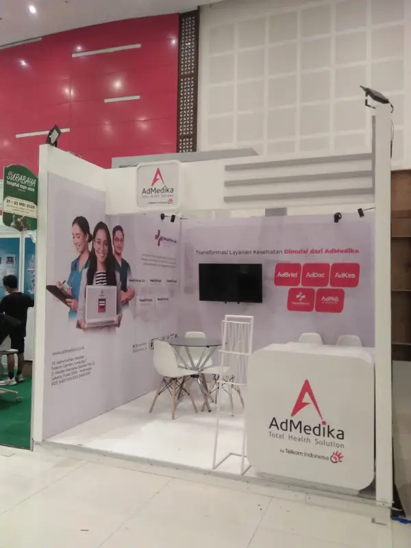 BOOTH ADMEDIKA - SURABAYA - Project Gallery Image