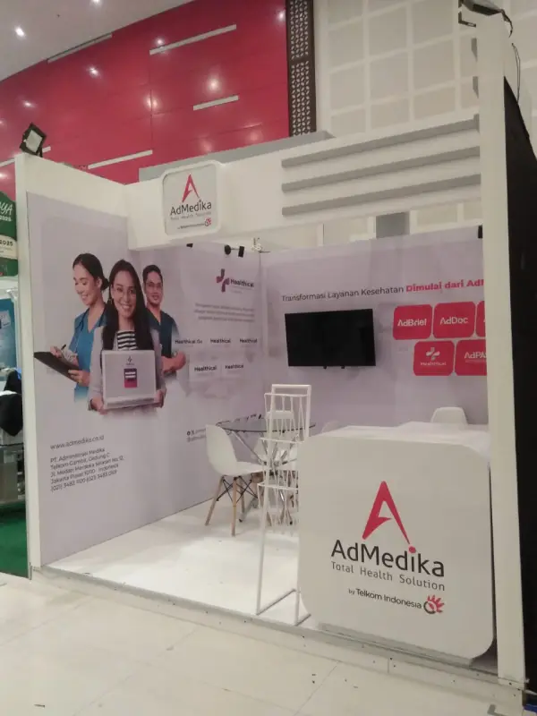 BOOTH ADMEDIKA - SURABAYA - Project Gallery Image