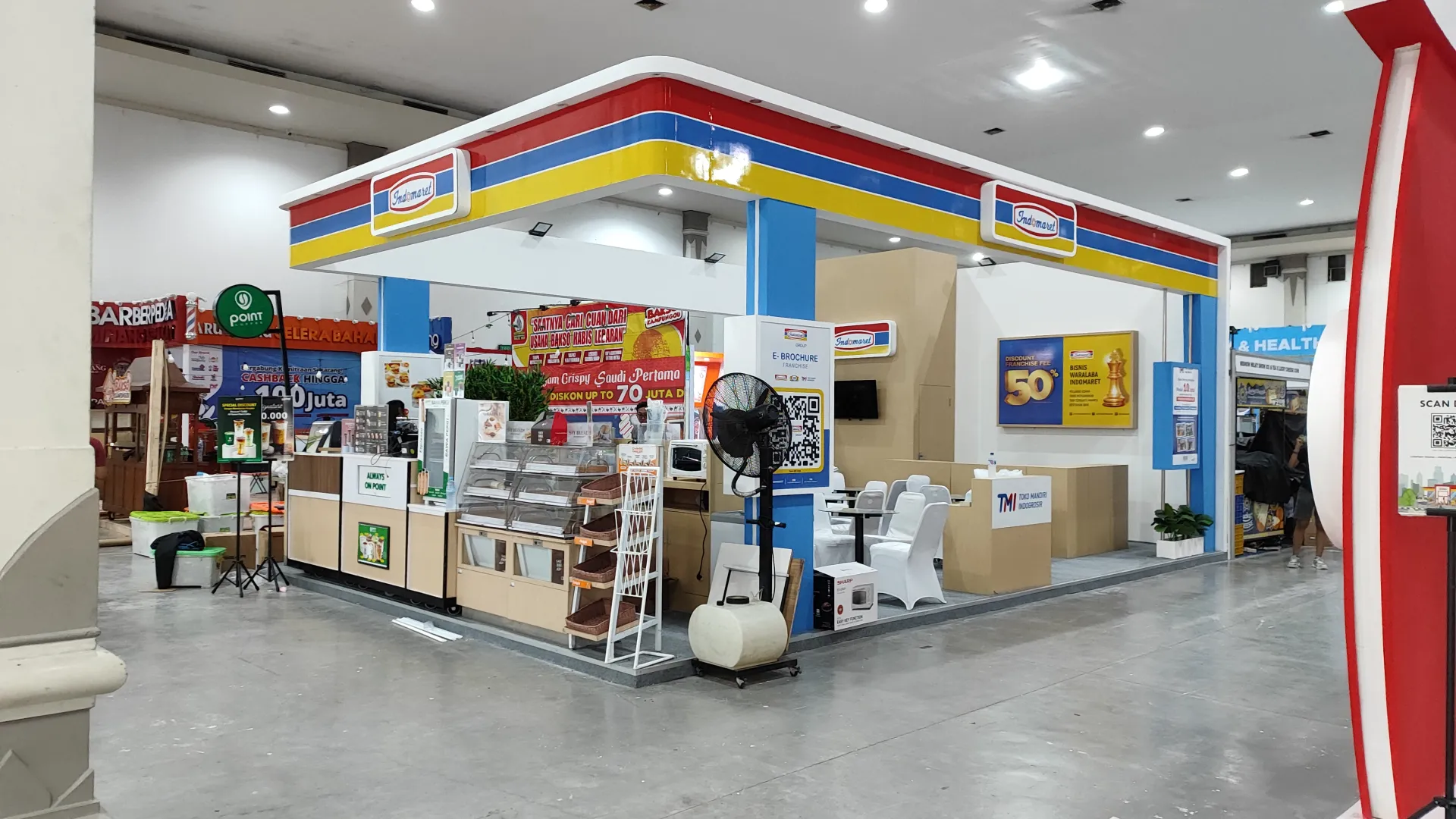 BOOTH INDOMARET JEC(2) - Special Booth Design di YOGYAKARTA