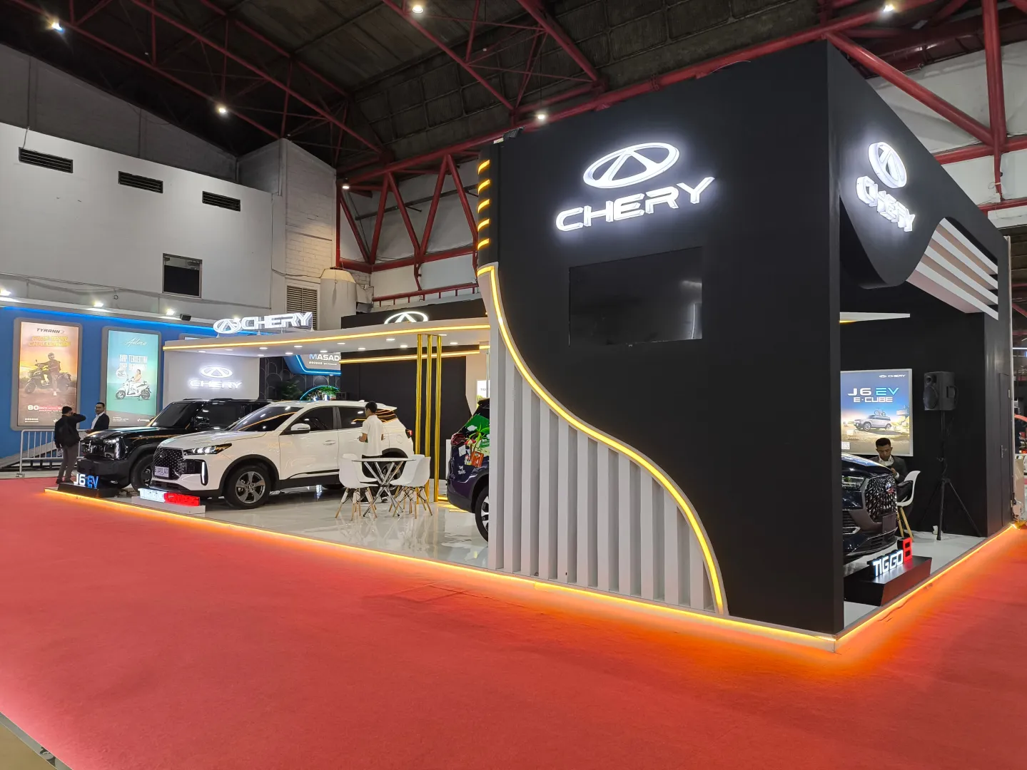 BOOTH CHERY JI EXPO - Special Booth Design di JAKARTA