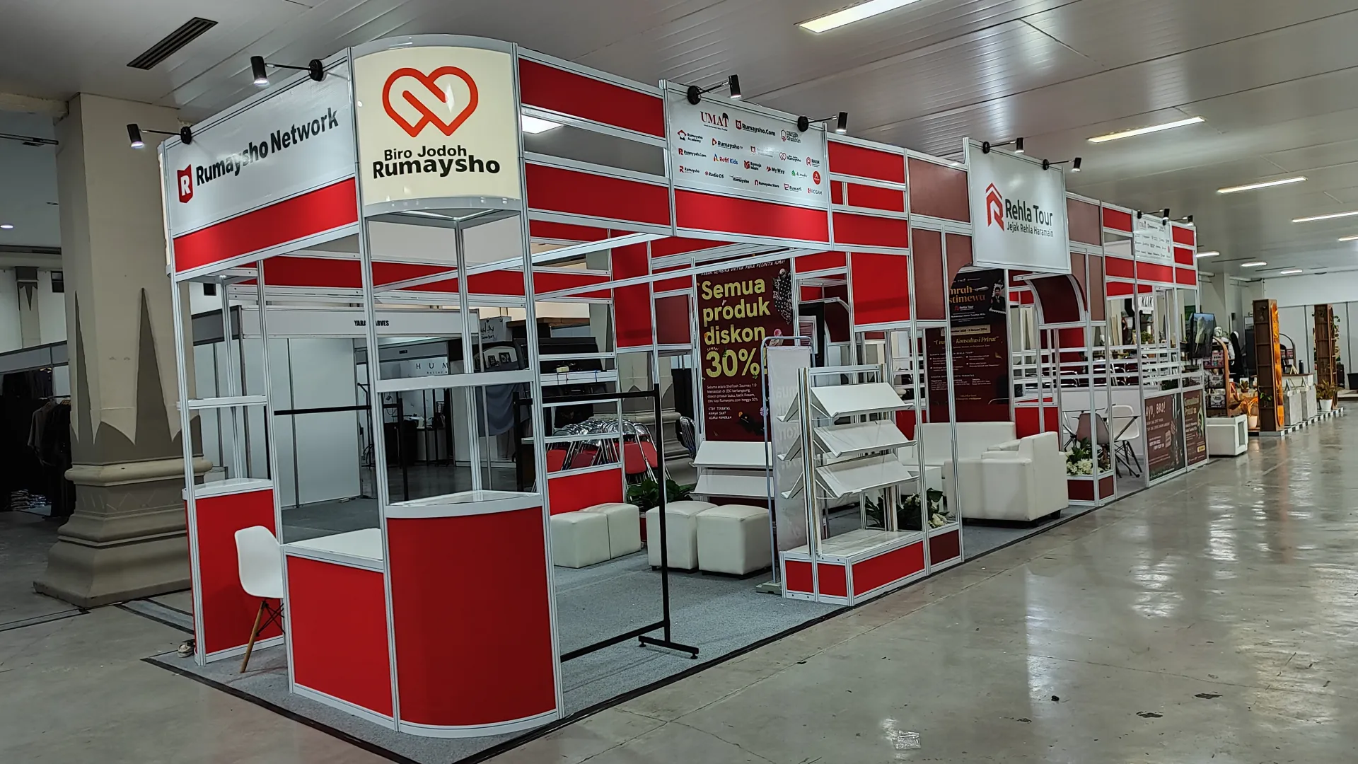 BOOTH RUMAYSHO-JEC - Special system Allumunium R8 di YOGYAKARTA
