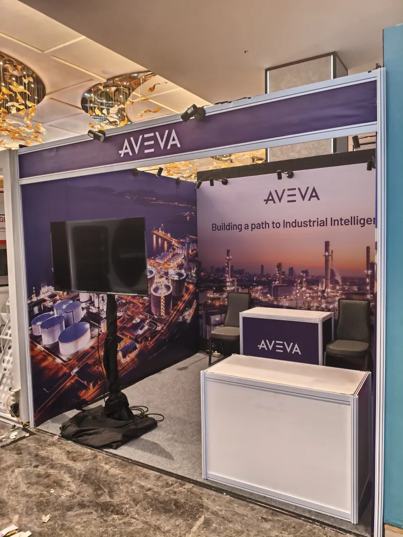 BOOTH AVEVA PADMA SEMARANG - Special system Allumunium R8 di SEMARANG